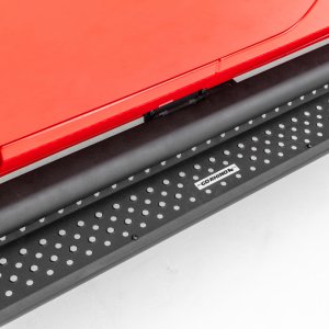 Toyota Tundra Side Steps - Go Rhino - Dominator Xtreme D1 - Black - `22-`24